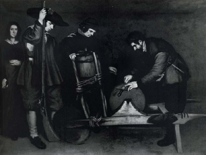Antonio Puga The Grinder oil painting image